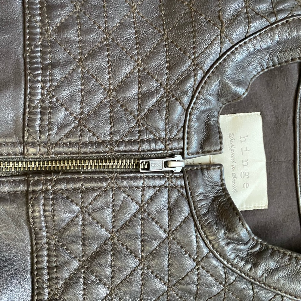 Hinge Leather Jacket - image 3